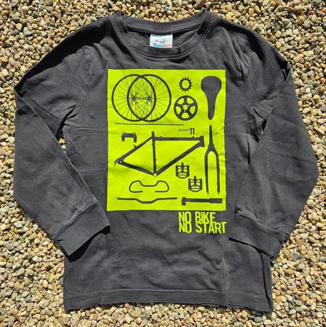 L296	chlapecké triko s dl. r. bike vel. 122, topolino,122