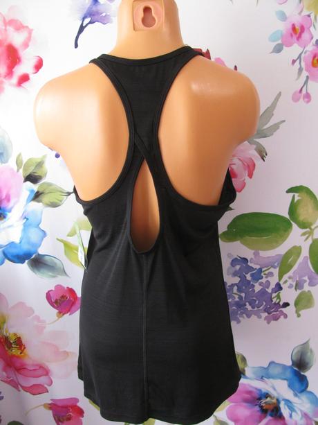 Funkční černé tričko dámské dívčí, m