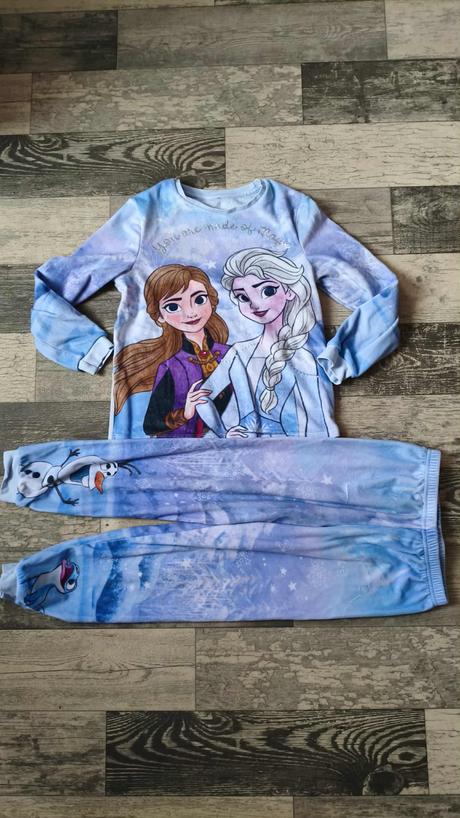 Pyžamo plyš.sametové frozen 122/128, disney,122