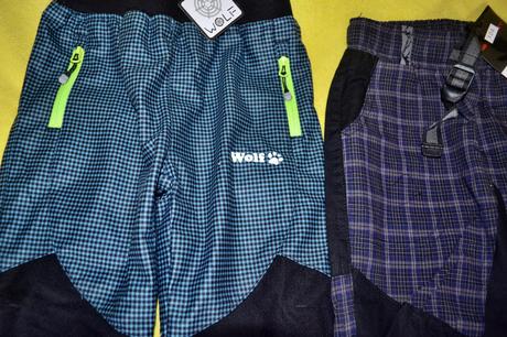 2x jarní kalhoty wolf a neverest,v.104, wolf,104