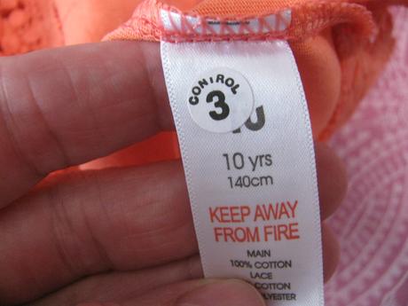 Letní oranžová bavlněná halenka s krajkou, tu,140