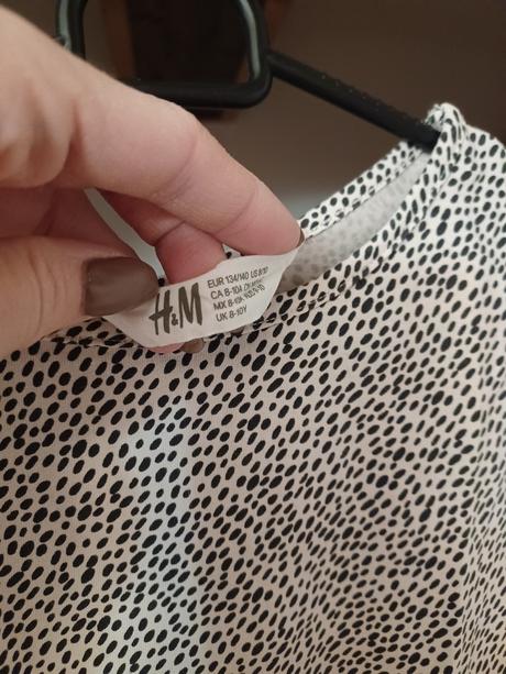 Puntíkaté tričko h&m 134/140, h&m,140