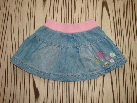 Sukýnka na gumu - džínová, adidas,56