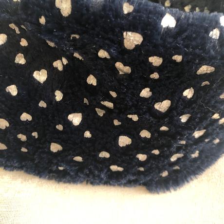 Teply sal tame modry se srdicky topolino, topolino