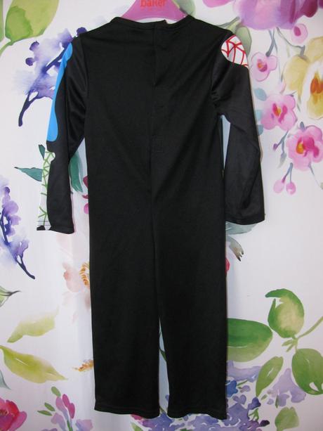 Kostým na karneval-elastický overal kostlivec, 