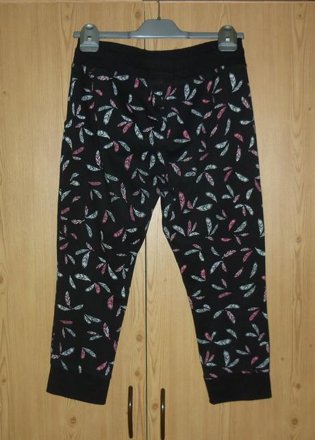 Černé dámské 3/4 teplákové kalhoty takko fashion, takko,m