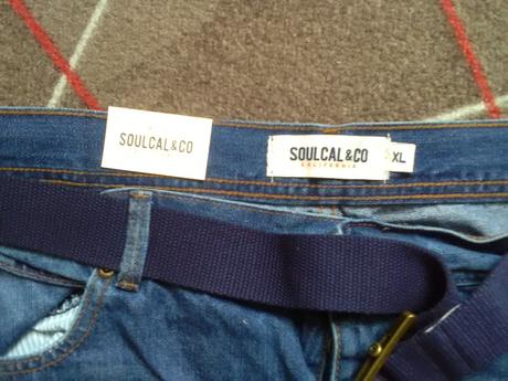 Džínové kraťasy, xl