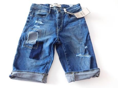 Pánské strečové kraťasy skinny, new look,32