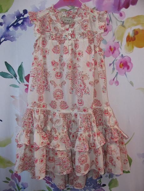 Krásné volánkové letní šaty next, next,116