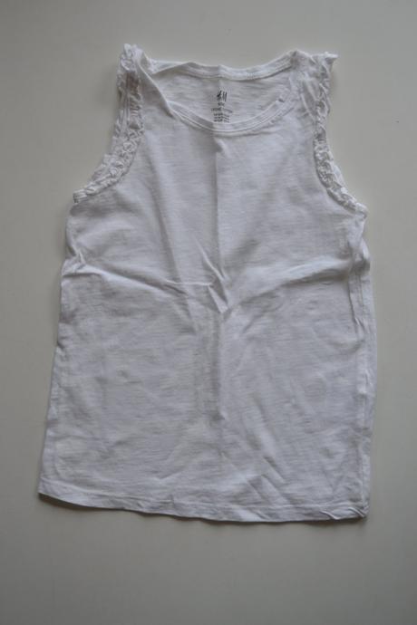 Bavlněné tílko, h&m,122