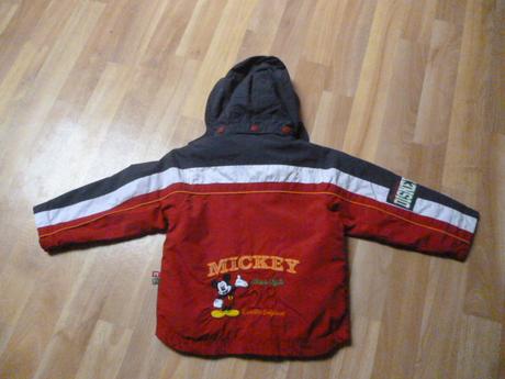 Bunda mickey s odepínací mikinou 2-3, disney,98