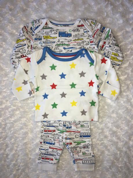 Bavlněný komplet 2x tričko + tepláky, marks & spencer,50