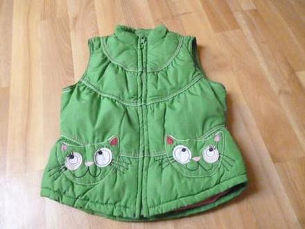 Kočičková vesta next vel.4-5, next,110