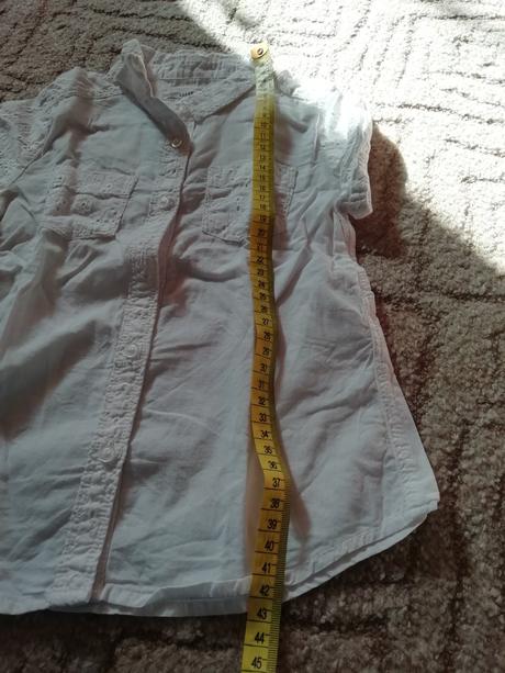 Krásná nová krajková halenka pro princeznu 3-4, h&m,86