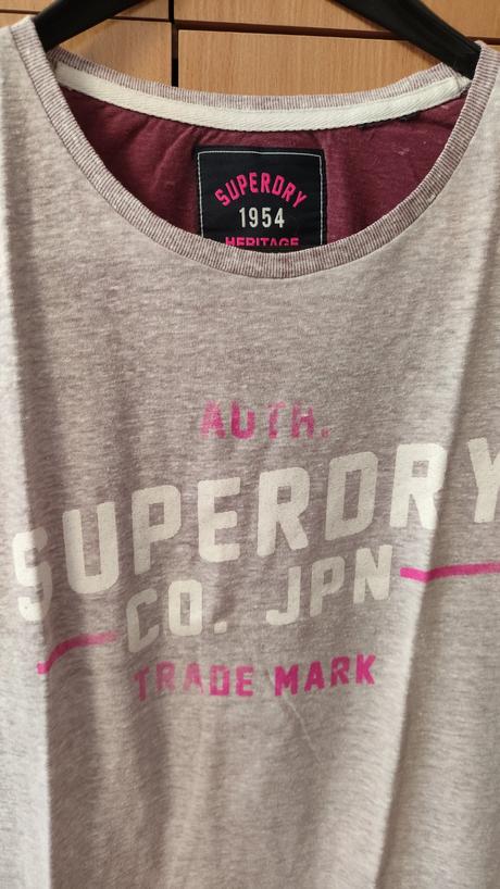 Triko superdry šedé, superdry,38