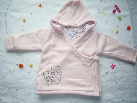 Luxusní růžový zavinovací svetr, teplý, 74