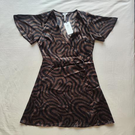 Dámské zavinovací šaty nad kolena vel 40, 40