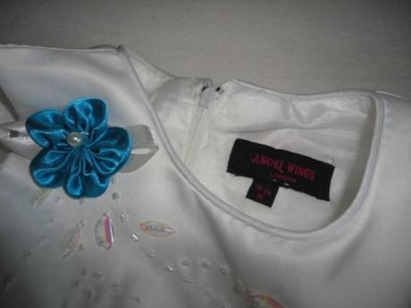 Nové šaty i pro družičku angel wings, 2 roky, 92