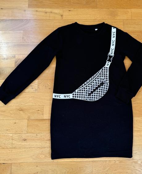 Mikinové šaty, c&a,134