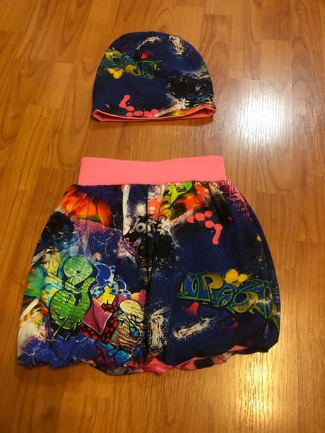 Sukně+čepice 116-122/128, 116