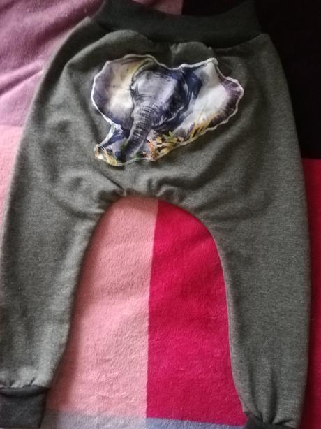 2 dílná tepláková souprava z nepočesané teplákovin, 80 / 86