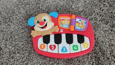 Fisher-price pejskovo piano, hraje a učí,