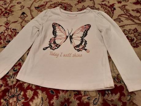 Tričko s motýlky, primark,98