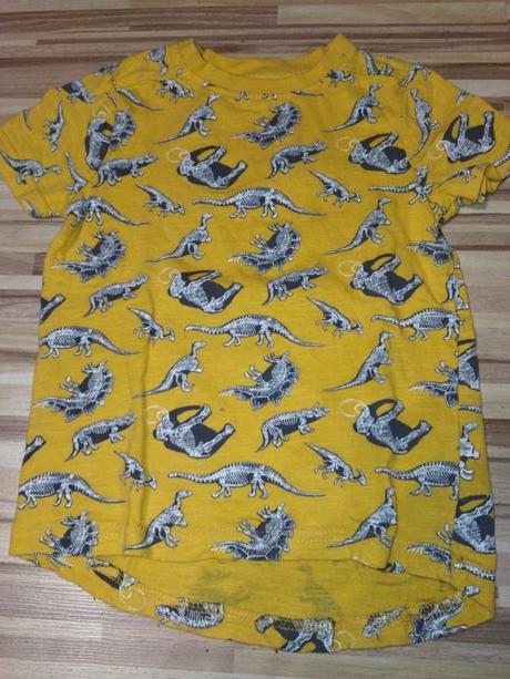 Tričko s dinosaury 104 nutmeg, nutmeg,104