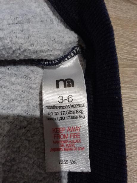 Mikina na mimi mothercare, mothercare,68