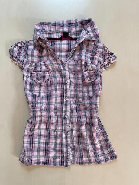 Káro halenka, vel 152, 11-12 let, yd, 152