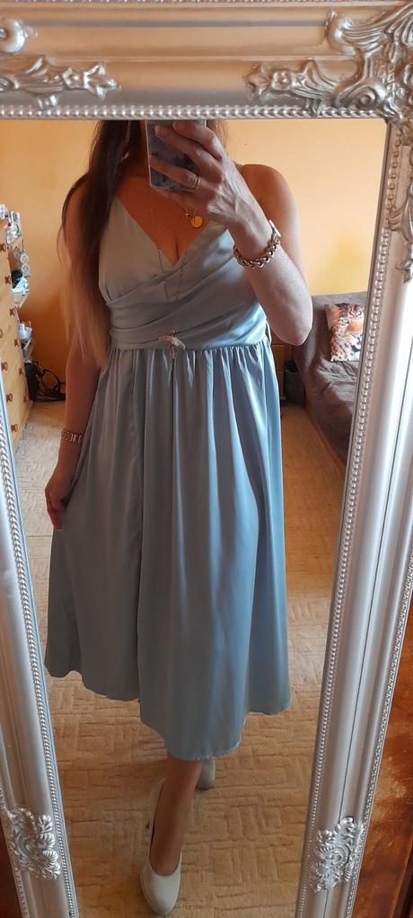 Shein společenské dlouhé šaty, l