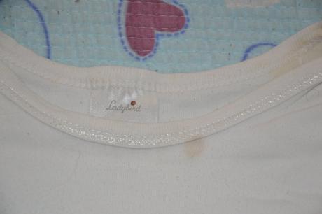 Bavlněné body krátký rukáv, ladybird,92