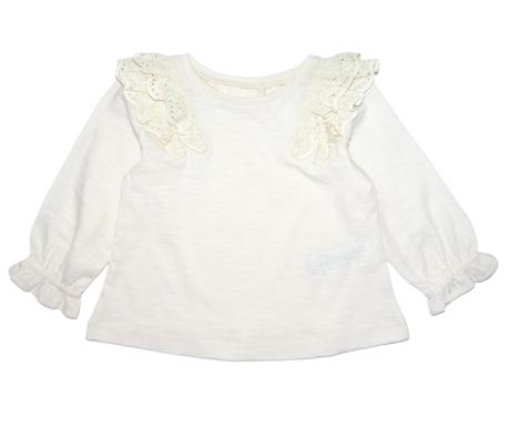 Bavlněné tričko s volánky vel. 68, next,68