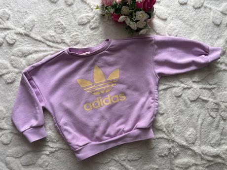 K1/ mikina šedofialova- v.4/5 let zn. adidas, adidas,110