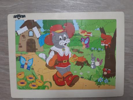 Puzzle dřevěné, 