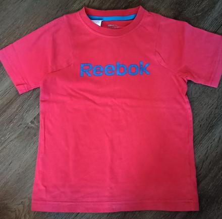 Bavlněné tričko reebok, reebok,128