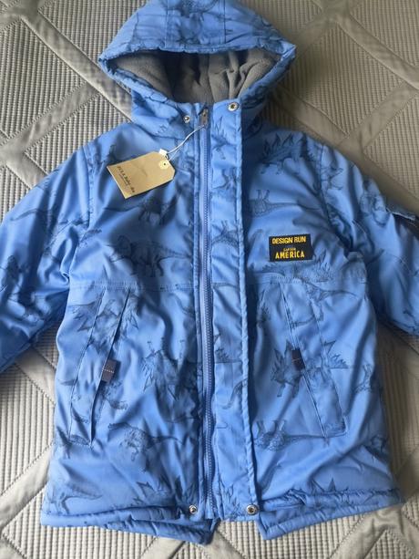 Nová zimní bunda parka, vel.128, 128