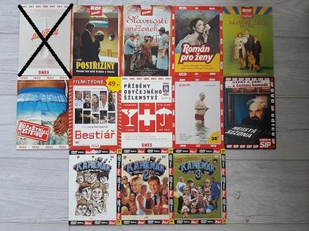 Dvd české filmy,