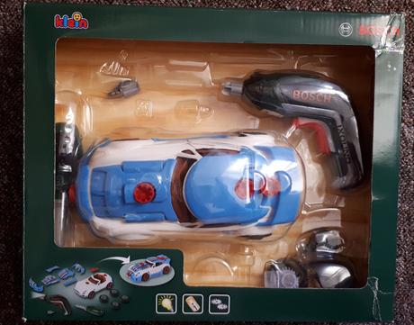 Klein bosh montovací auto s aku šroubovákem atd.,