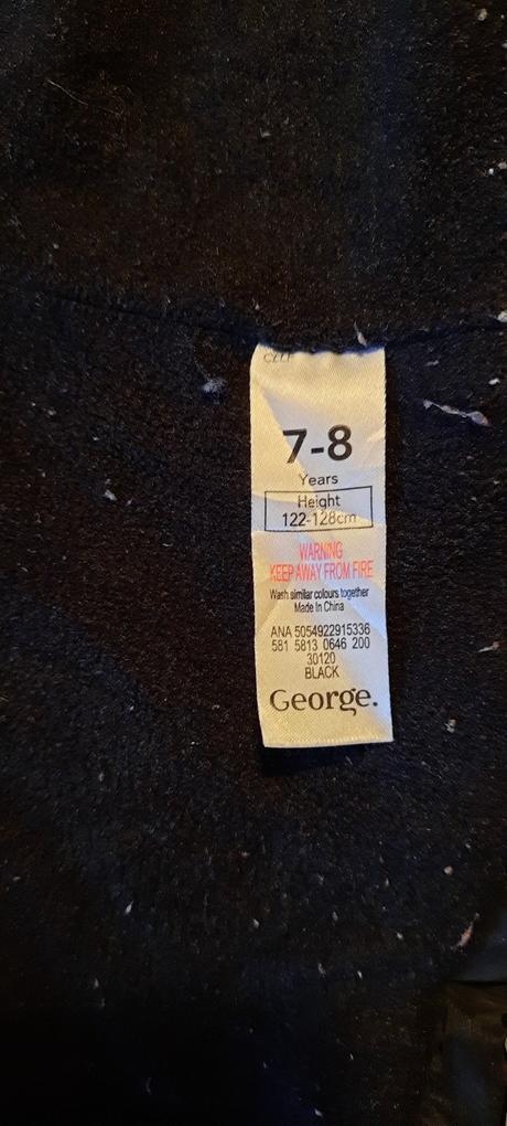 Dívčí zimní bunda značky george, vel. 7-8let, george,122
