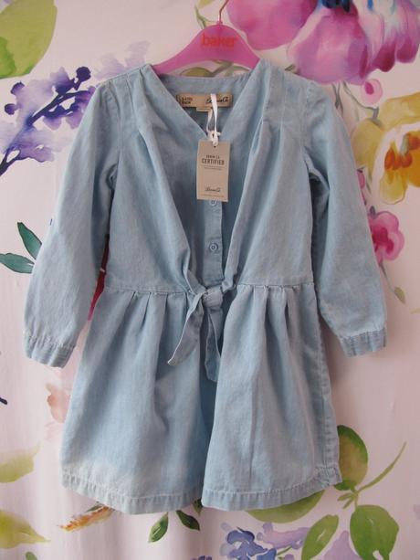 Dívčí šaty z tenké letní džínoviny denim co, denim co,104