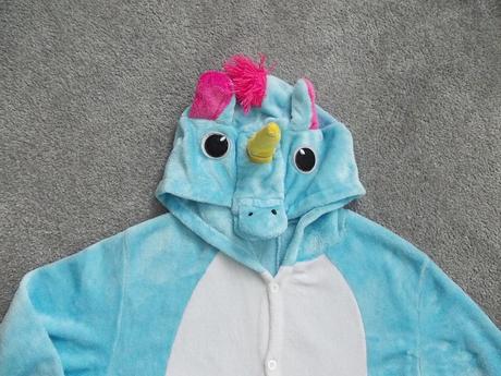 Overal jednorožec modrý, vel.164, 164