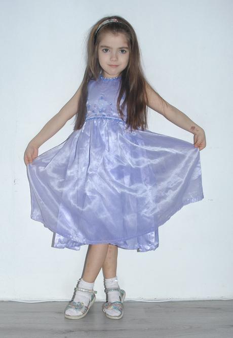 Slavnostní sváteční společenské dívčí dlouhé šaty, young dimension,116