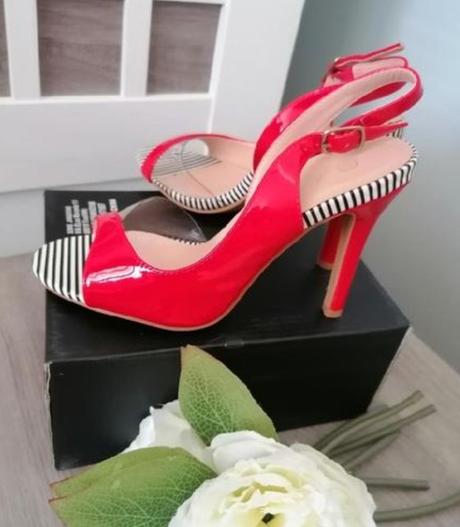 Červené sandálky, 36