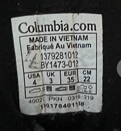 Zimni snehule 35, columbia,35