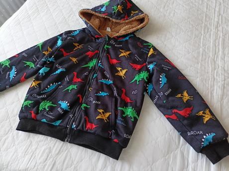 Teplá mikina bunda, 128/134, 134