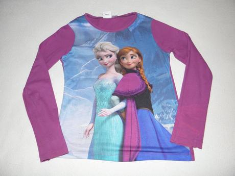 Tričko s elsou a annou zn. disney vel.134/140, disney,134
