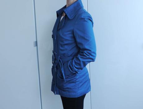 Kabatek na prechodne obdobi - petrolejove modry m, vero moda,m