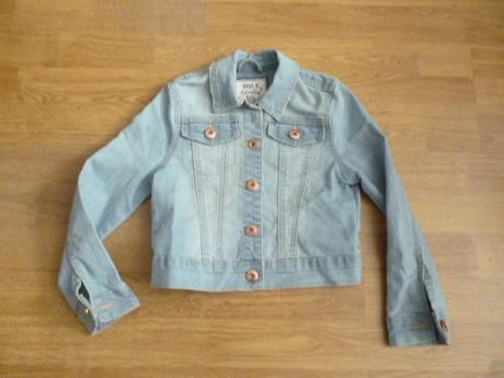 Elastická riflová bunda 5-6 tu, tu,116