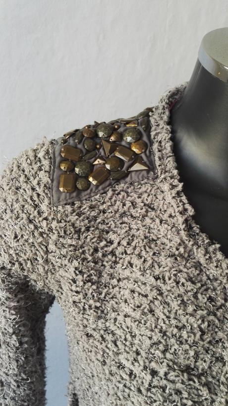 Chlupatý svetřík kardigan kabátek only - vel.s, only,s